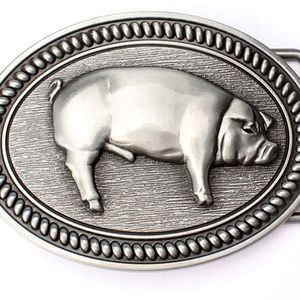 New pig farmer belt buckle